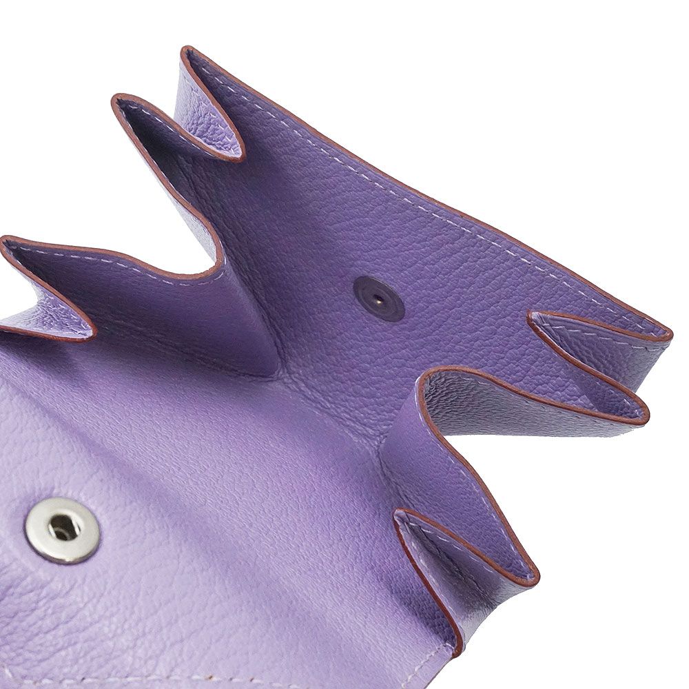 ✨未使用展示品✨　HERMES ケース　小銭入れ　ル・ヴァンキャトル　紫色 エルメス ル ヴァンキャトル 24 シェーブルミゾール リラ パープル □E