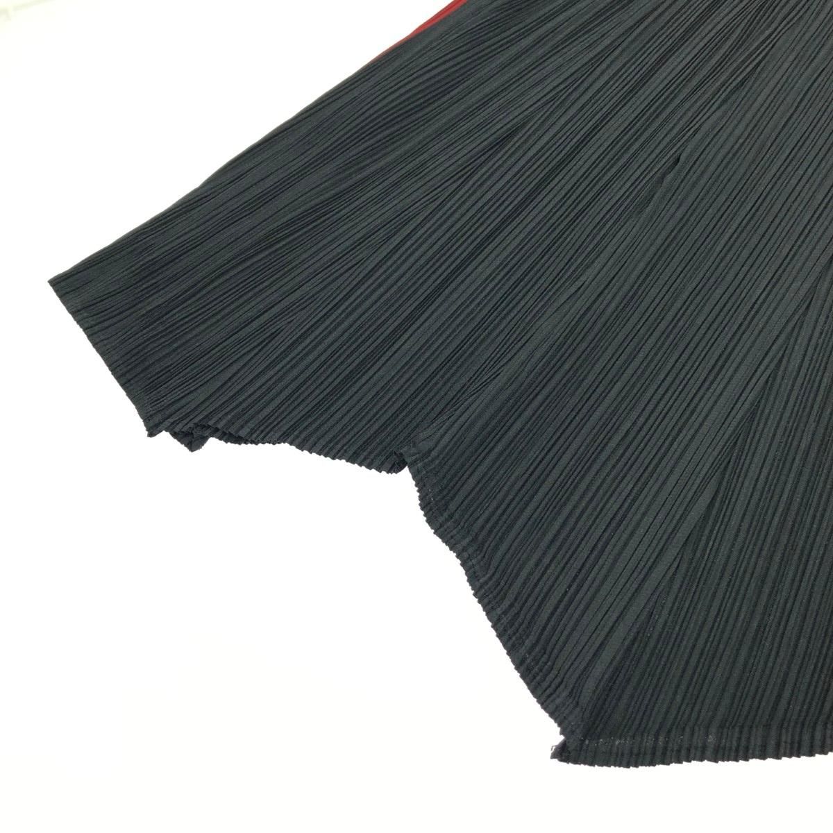 PLEATS PLEASE プリーツプリーズ サイドラインスカート サイズ:3