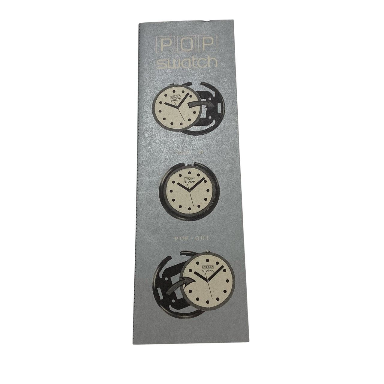 未使用/稼働品】 Swatch POP スウォッチ ポップ 90s 腕時計 オレンジ 