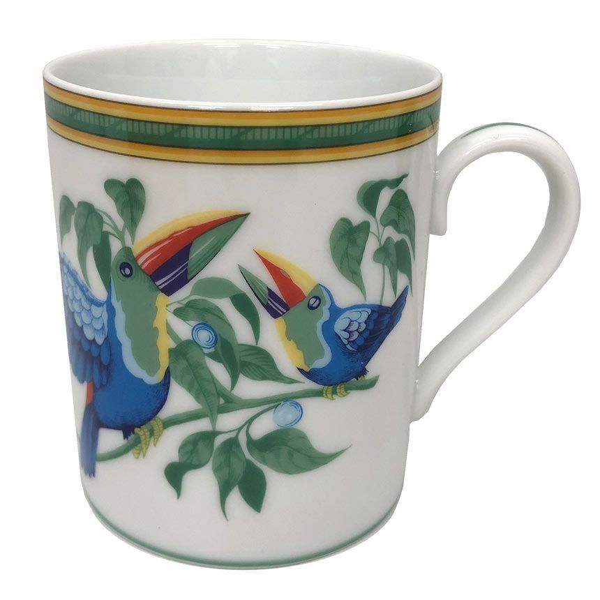 HERMES エルメス Toucan トゥカン マグカップ 単品 鳥 食器 未使用