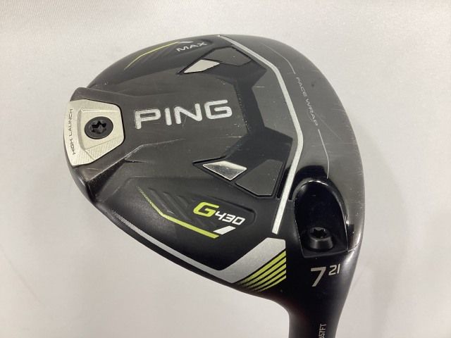 中古】ピン 【軽量】G430 HL MAX フェアウェイウッド 7W/SPEEDER NX35