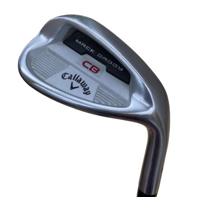 【】 キャロウェイ MACK DADDY CB クロムメッキ 56°/14° ウェッジ WG NS PRO ZELOS 7 (フレックスS) メンズ 男性用 右利き 右用 Cランク ゴルフクラブ
