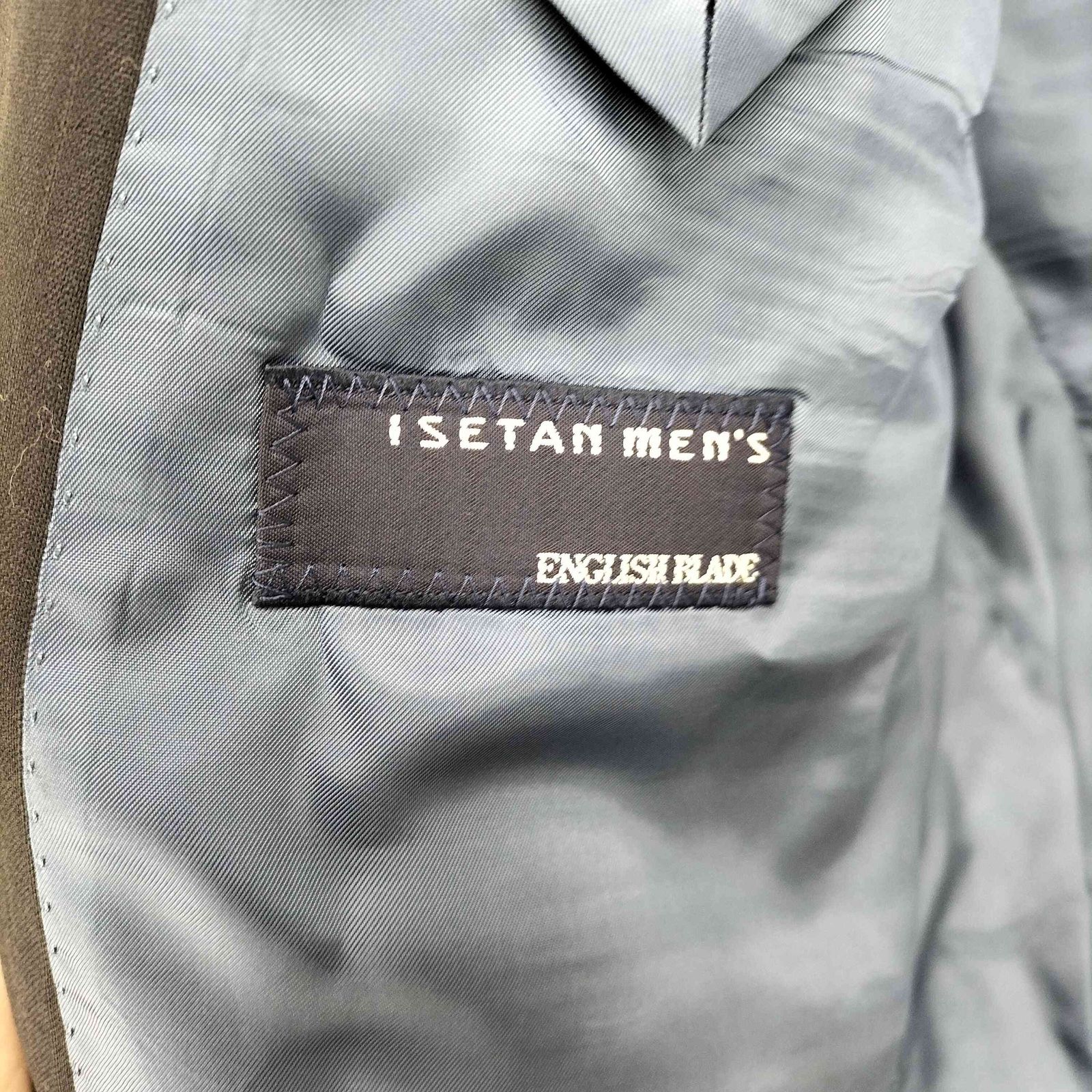 ユーズドフルギ USED古着 ウール混 ストライプ テーラードジャケット