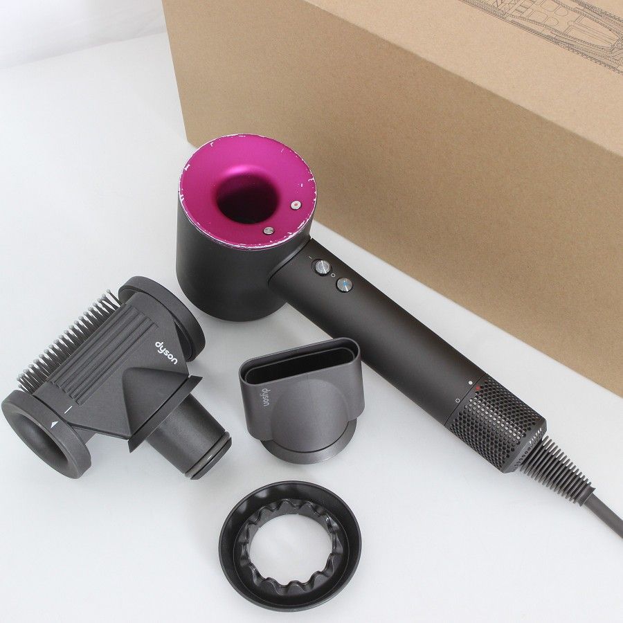 ✨未使用✨ダイソンスーパーソニック　HD15 アイアン/フューシャ 美品】Dyson Supersonic Shine HD15 ULF IIF アイアン／フューシャ