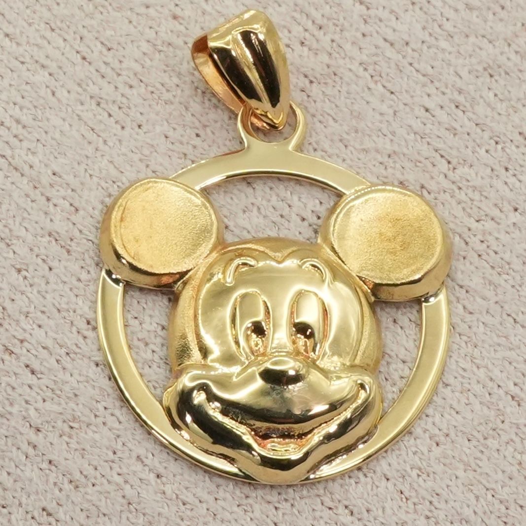 K18 ミッキーマウス ゴールド 18金 トップ K18 ミッキーマウス ゴールド 18金 トップ 18金 ミッキーマウス K18