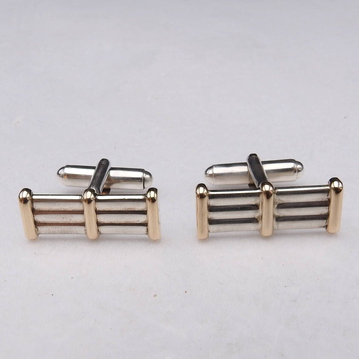 TIFFANY&Co. ティファニー カフス コンビ シルバー925 14K 箱/ケース