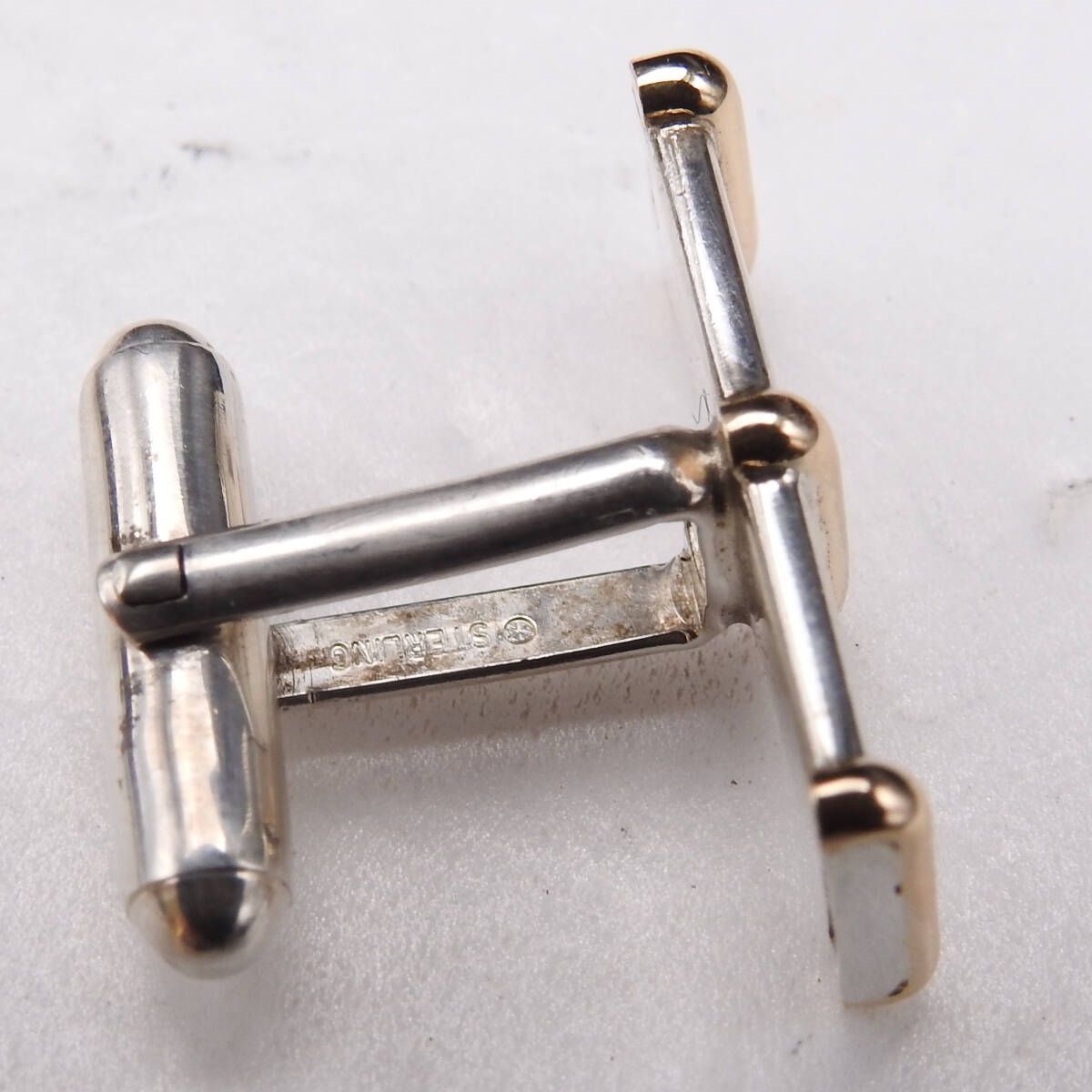 TIFFANY&Co. ティファニー カフス コンビ シルバー925 14K 箱/ケース