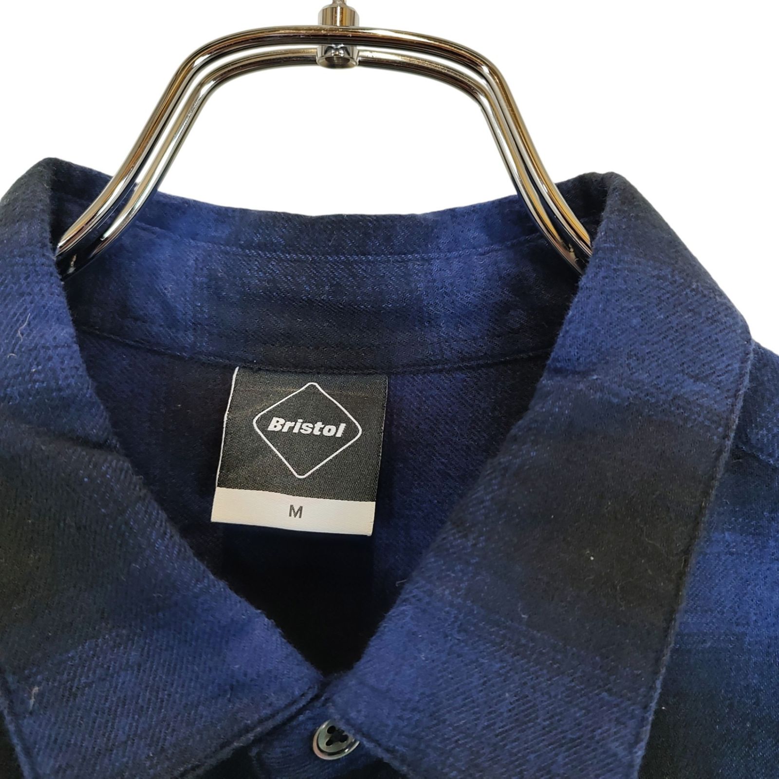 F.C.Real Bristol エフシーレアルブリストル 23AW FLANNEL BIG LOGO