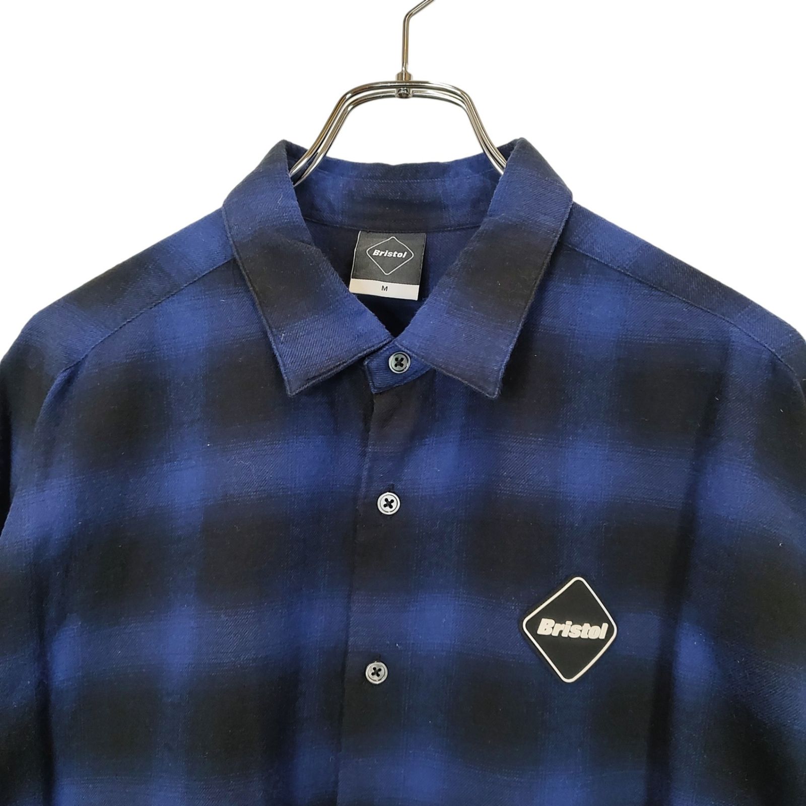 F.C.Real Bristol エフシーレアルブリストル 23AW FLANNEL BIG LOGO