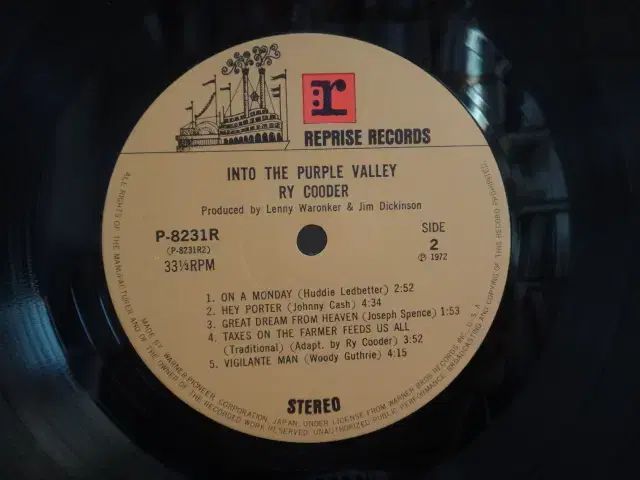 日本 LP ） Ry Cooder ー 1973 年 早い - メルカリ