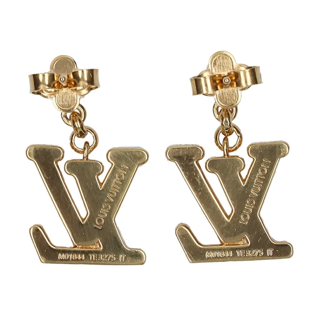 LOUIS VUITTON ピアス・レディ LV M01844 ゴールド 楽天市場】ルイヴィトン ピアス Louis Vuitton モノグラム ピアス