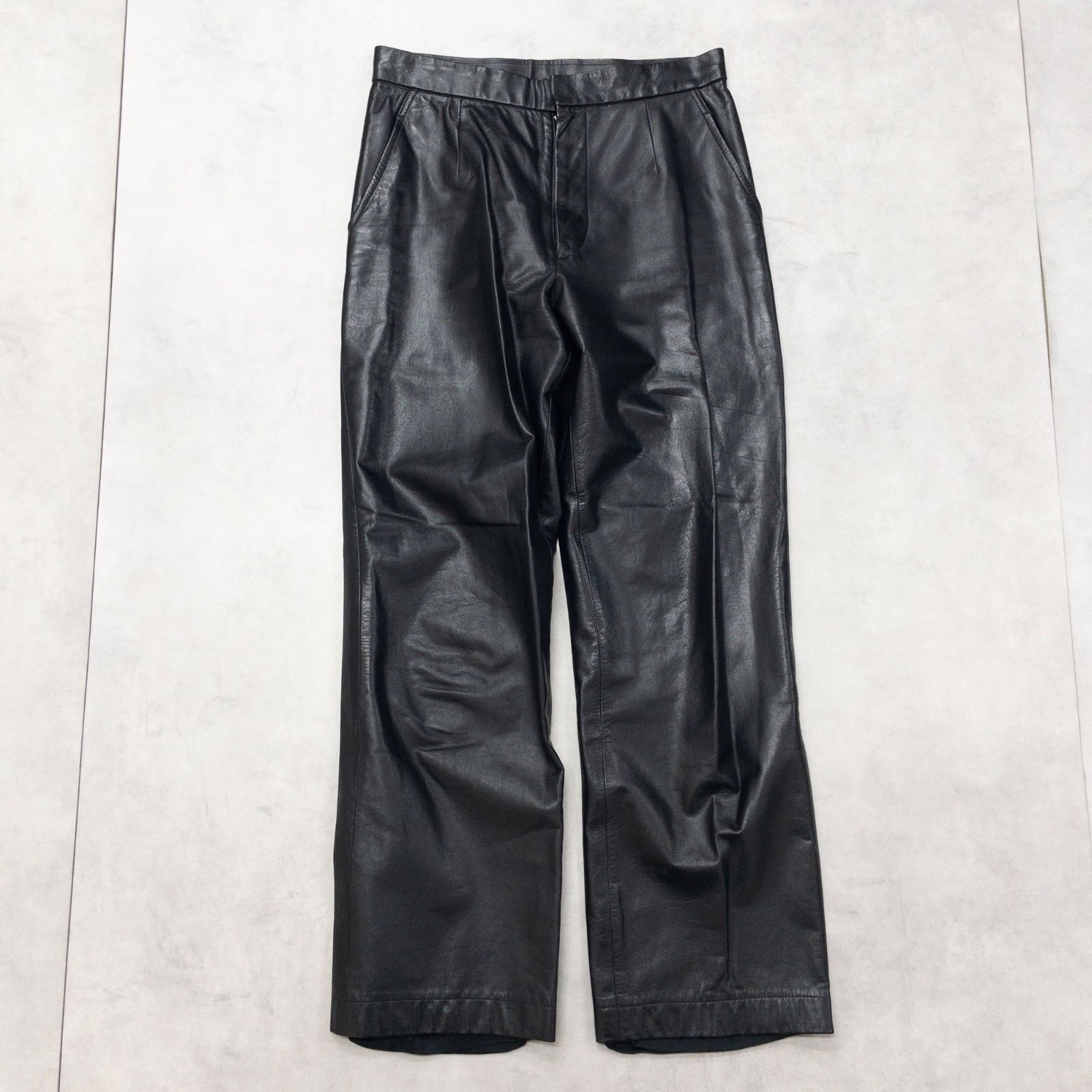 tricot COMME des GARCONS トリココムデギャルソン レザーパンツ 牛革