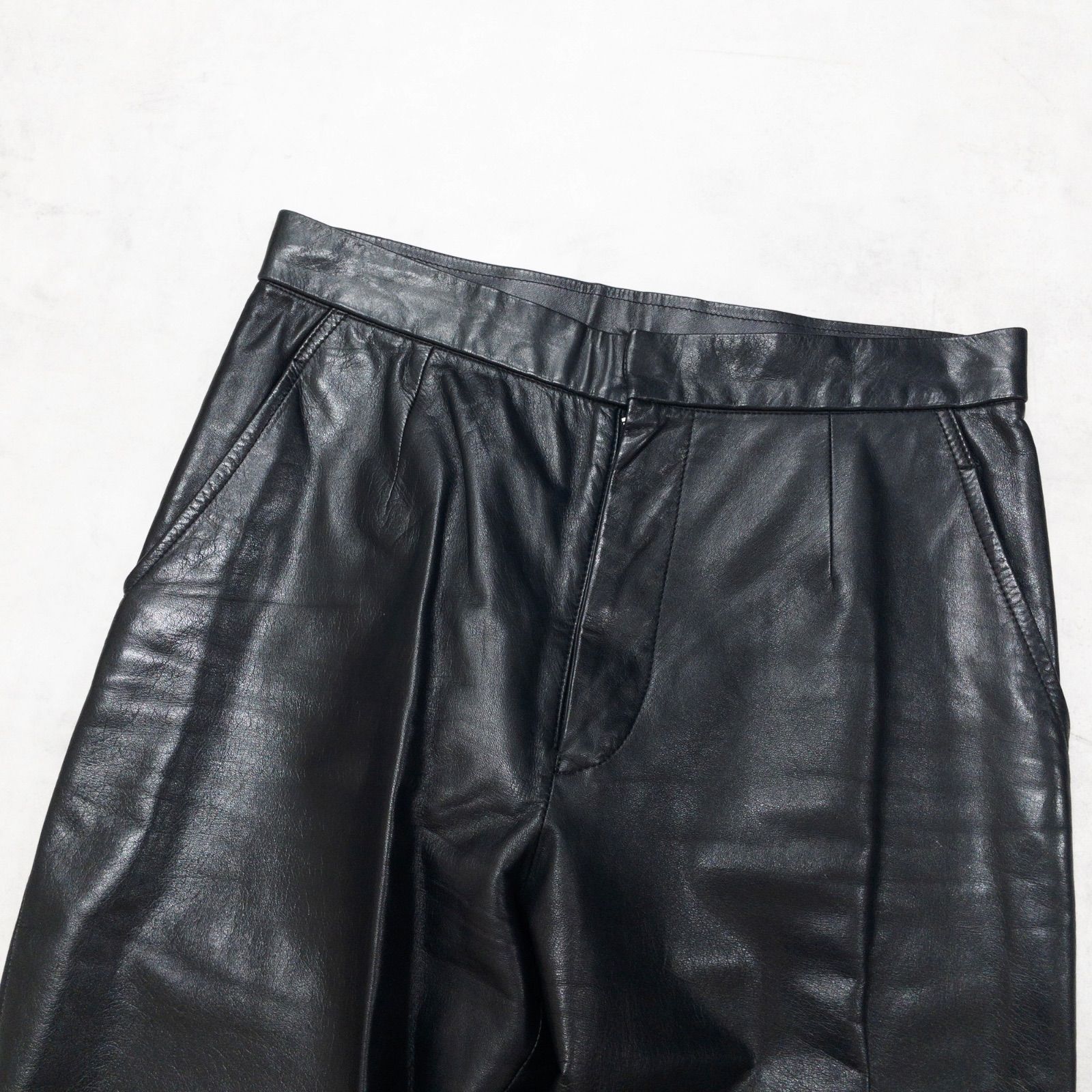 tricot COMME des GARCONS トリココムデギャルソン レザーパンツ 牛革