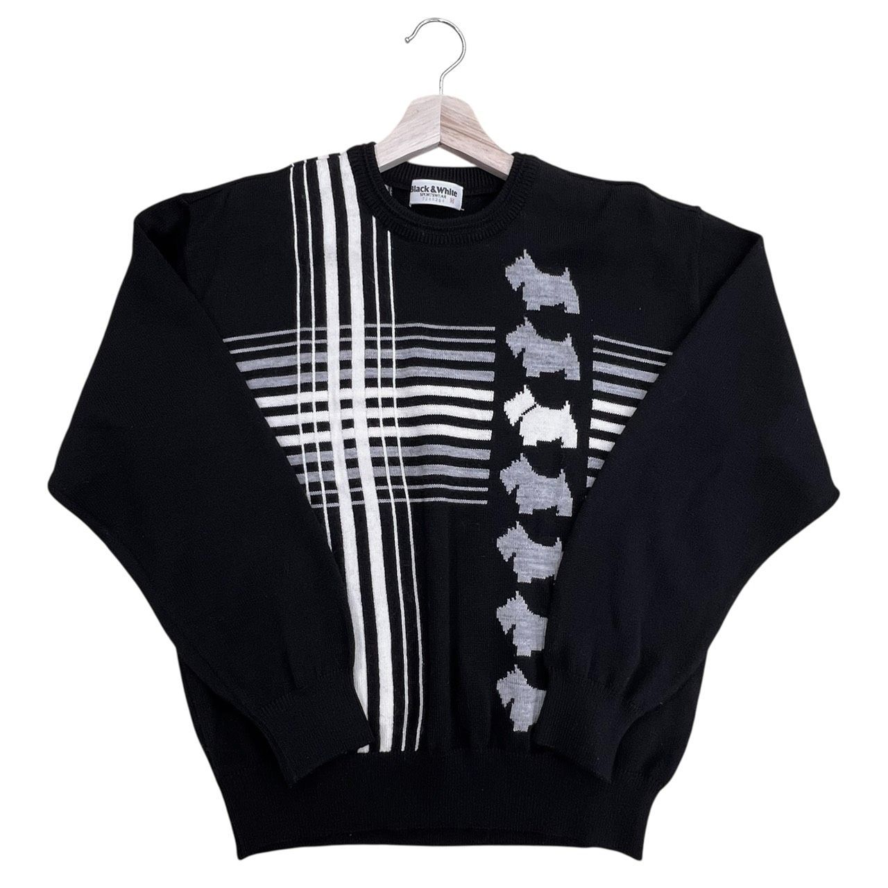 Black&White SPORTSWEAR ブラック&ホワイト トップス ニット セーター 