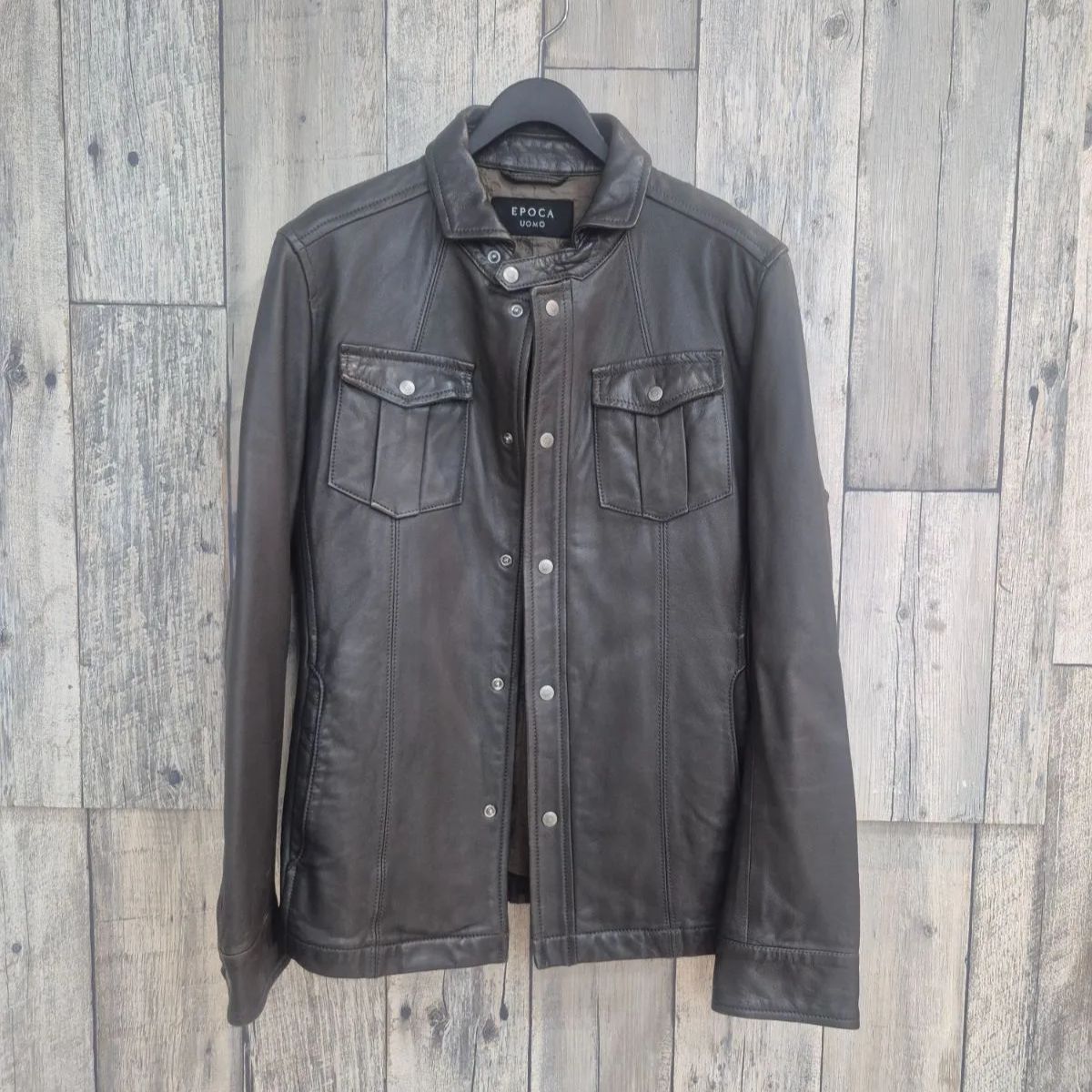 charさま　EPOCA UOMO エポカウオモ　レザージャケット　シングル charさま EPOCA UOMO エポカウオモ レザージャケット シングル