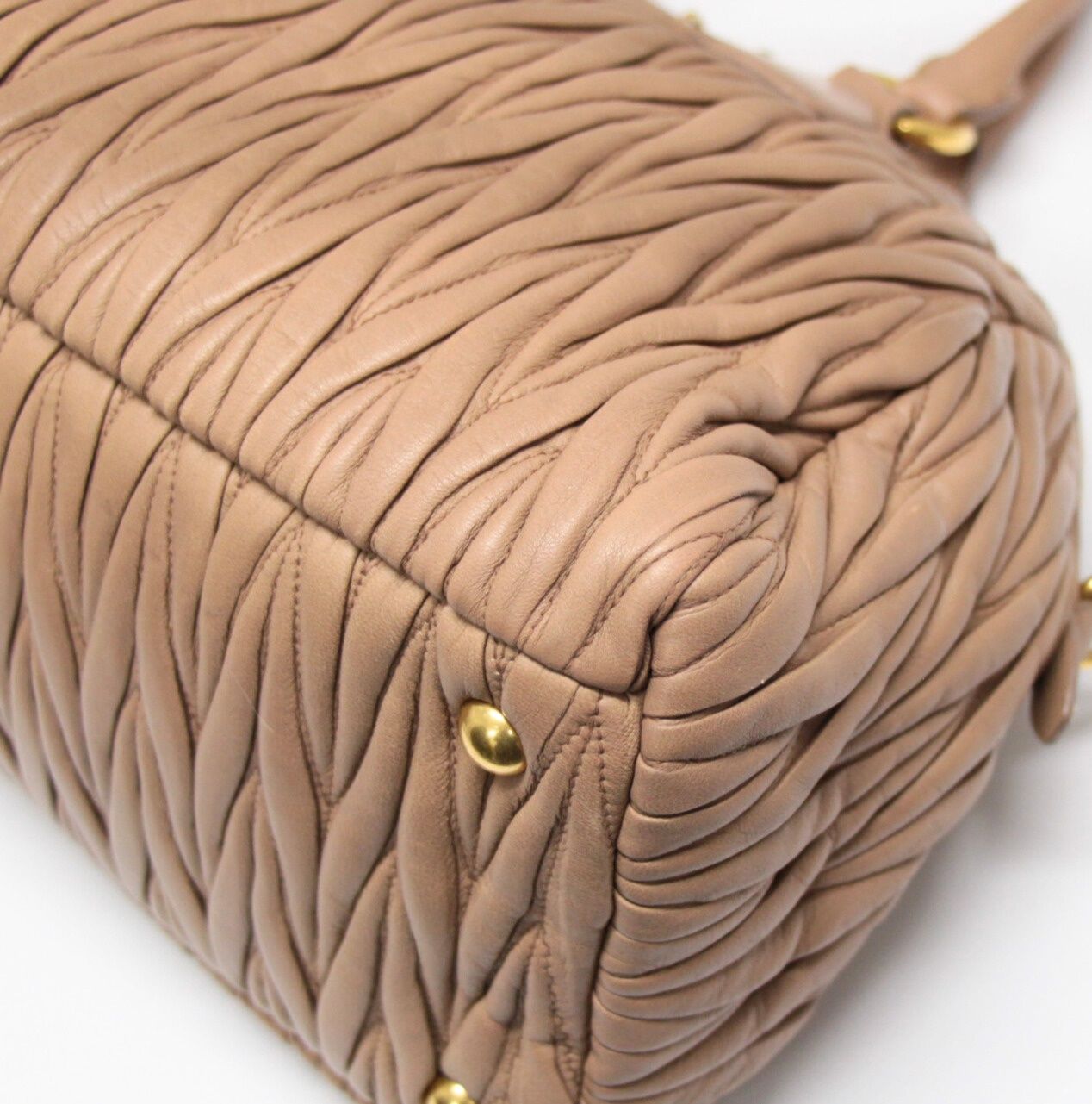 ミュウミュウ miu miu マテラッセ 2WAY ハンドバッグ ショルダーバッグ