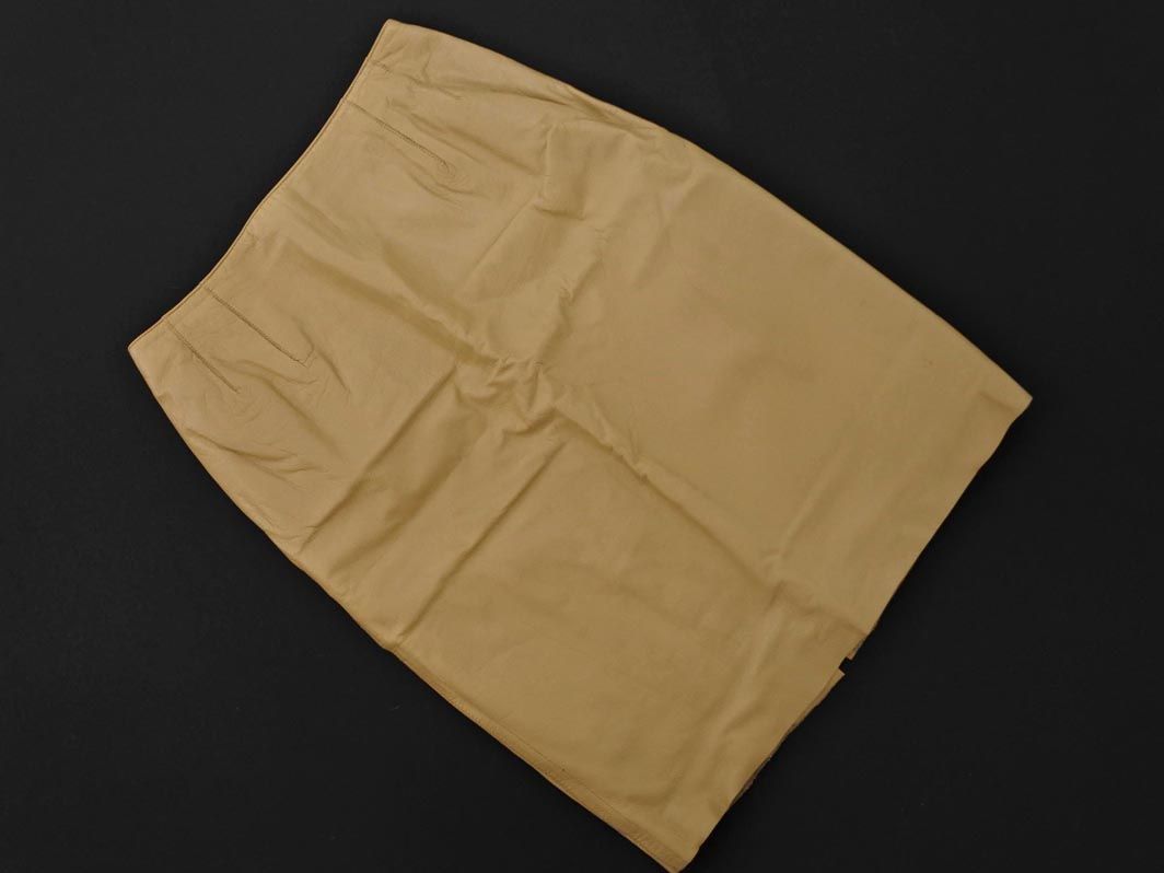 ⭐️新品⭐️ANAYI タイトスカート　M 本革 ANAYI アナイ 本革 レザー タイト スカート sizeS/ベージュ