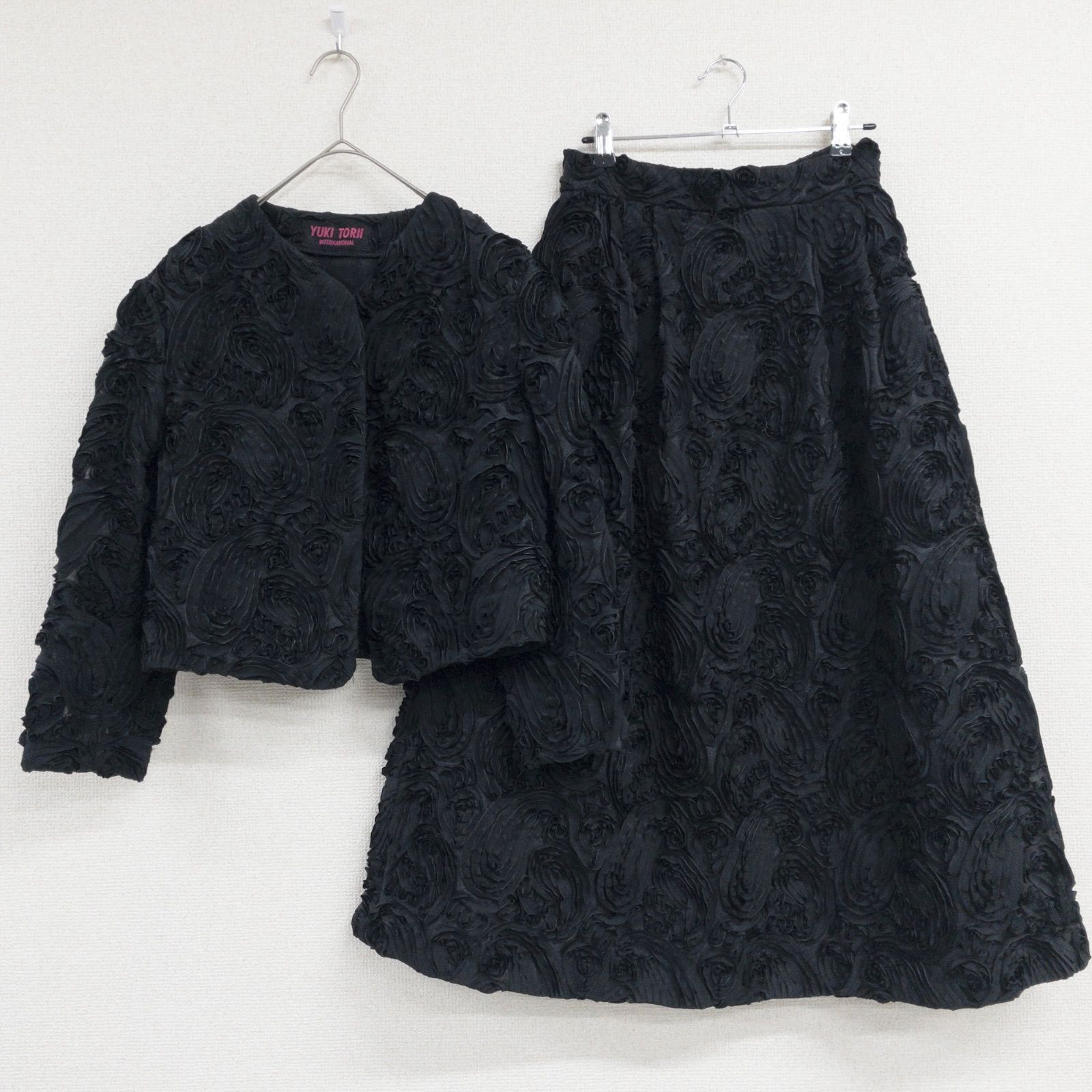 YUKI TORII ユキトリイ 立体フラワー 花柄 フリル セットアップ
