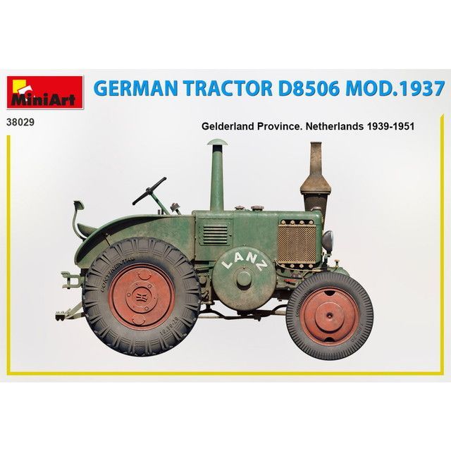 新品 ミニアート 1/35 1937年 ドイツ製トラクター D8506 プラモデル MA38029 [佐川急便]
