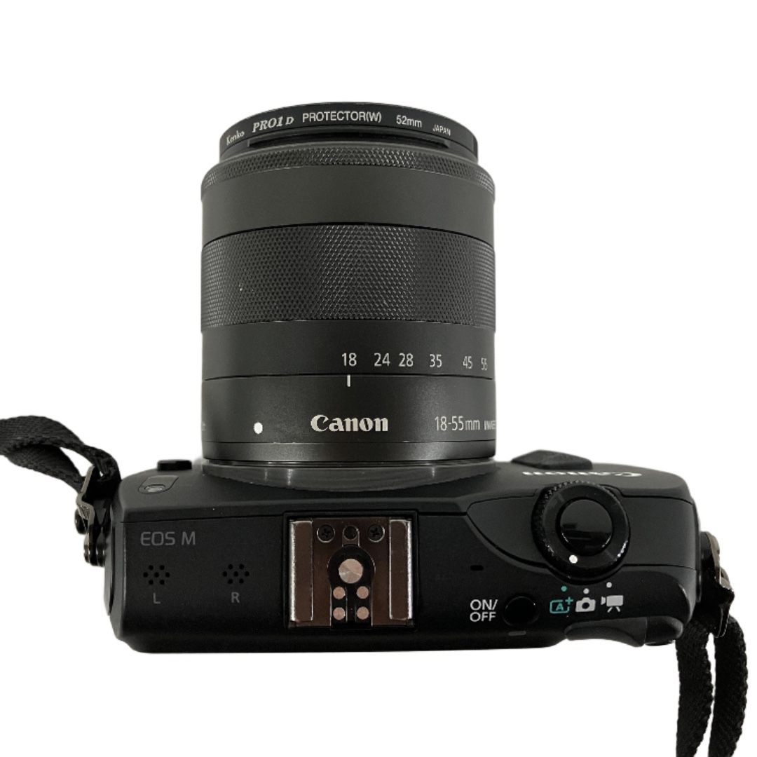 Canon EOS-M ZOOM DS126391 LENS EF-S 18-55mm F3.5-5.6 IS STM カメラ