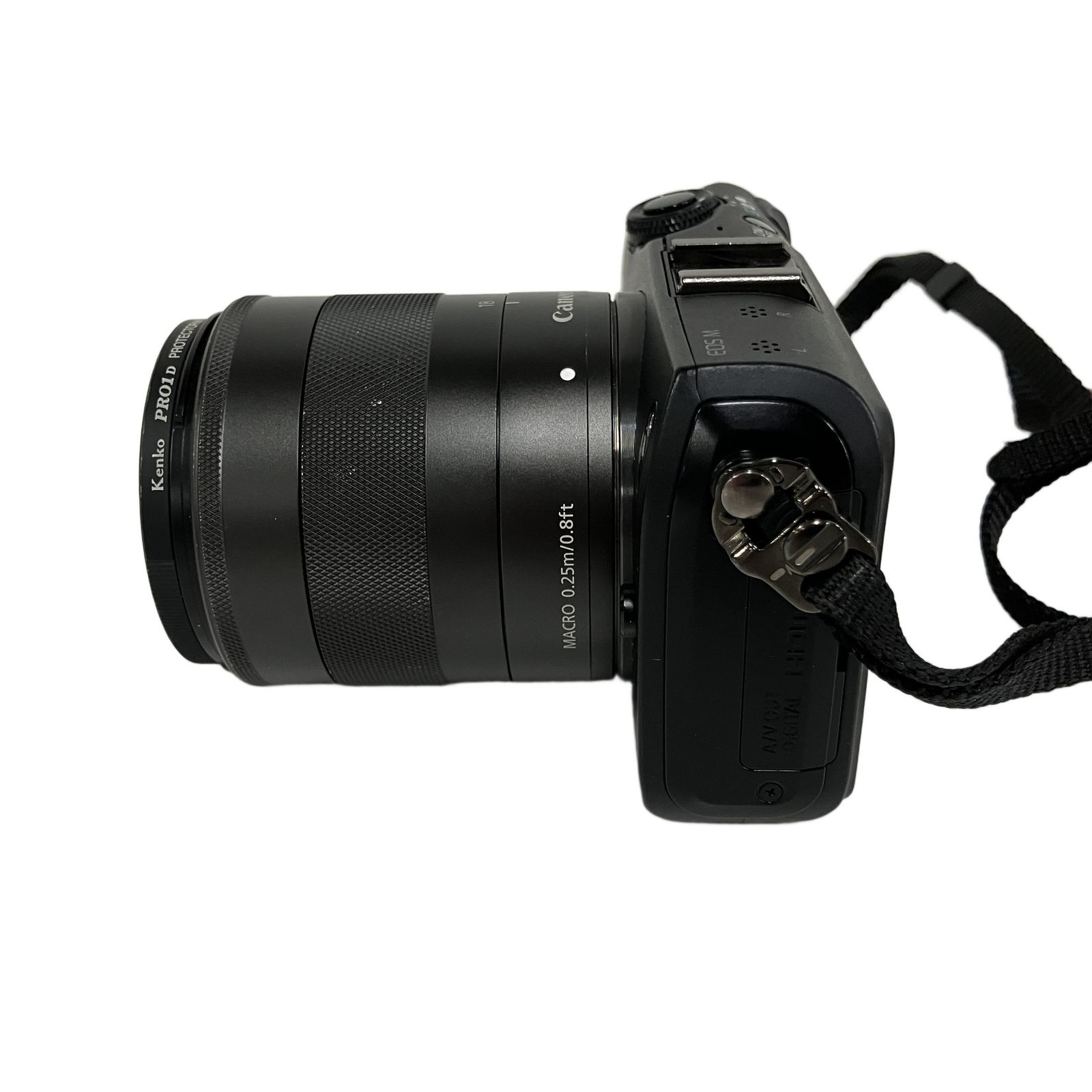 Canon EOS-M ZOOM DS126391 LENS EF-S 18-55mm F3.5-5.6 IS STM カメラ