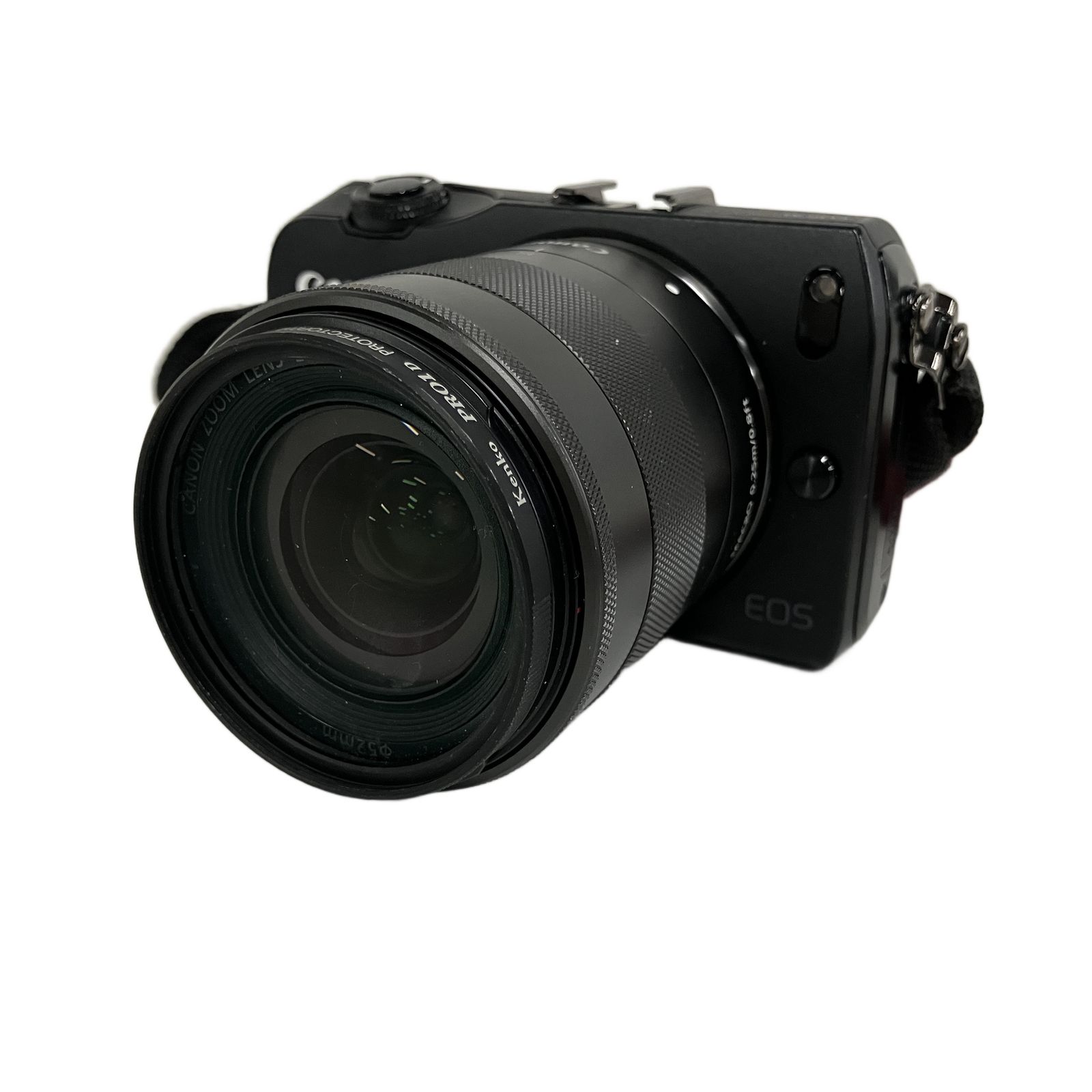 Canon EOS-M ZOOM DS126391 LENS EF-S 18-55mm F3.5-5.6 IS STM カメラ