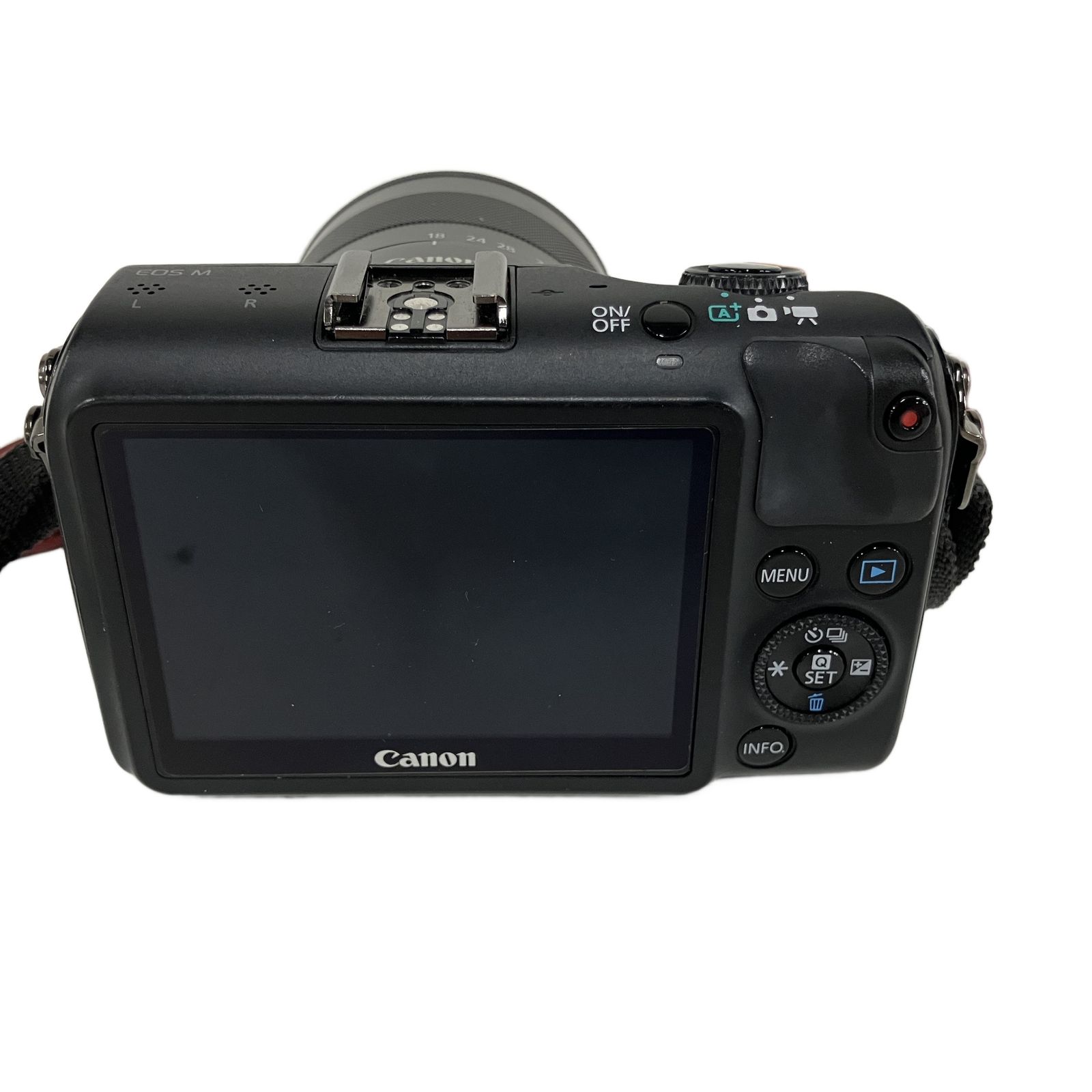 Canon EOS-M ZOOM DS126391 LENS EF-S 18-55mm F3.5-5.6 IS STM カメラ