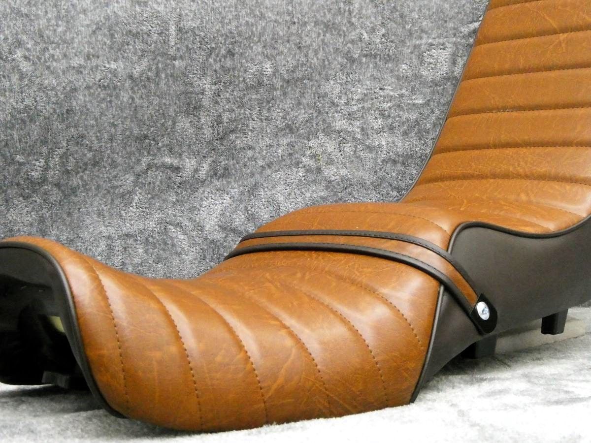 バリオス2 ZR250B 茶ツートン60cm 三段シート/Ⅱ型 後期 補強入BROWN 