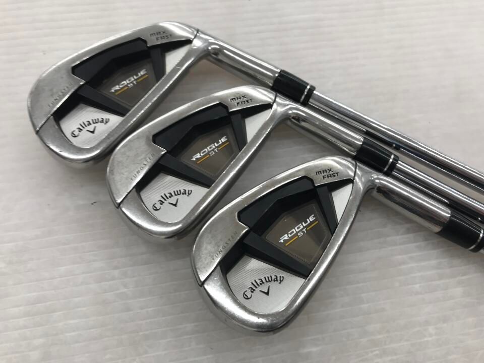 キャロウェイ ROGUE ST MAX FAST NSプロ Zelos 7 Sフレックス アイアン
