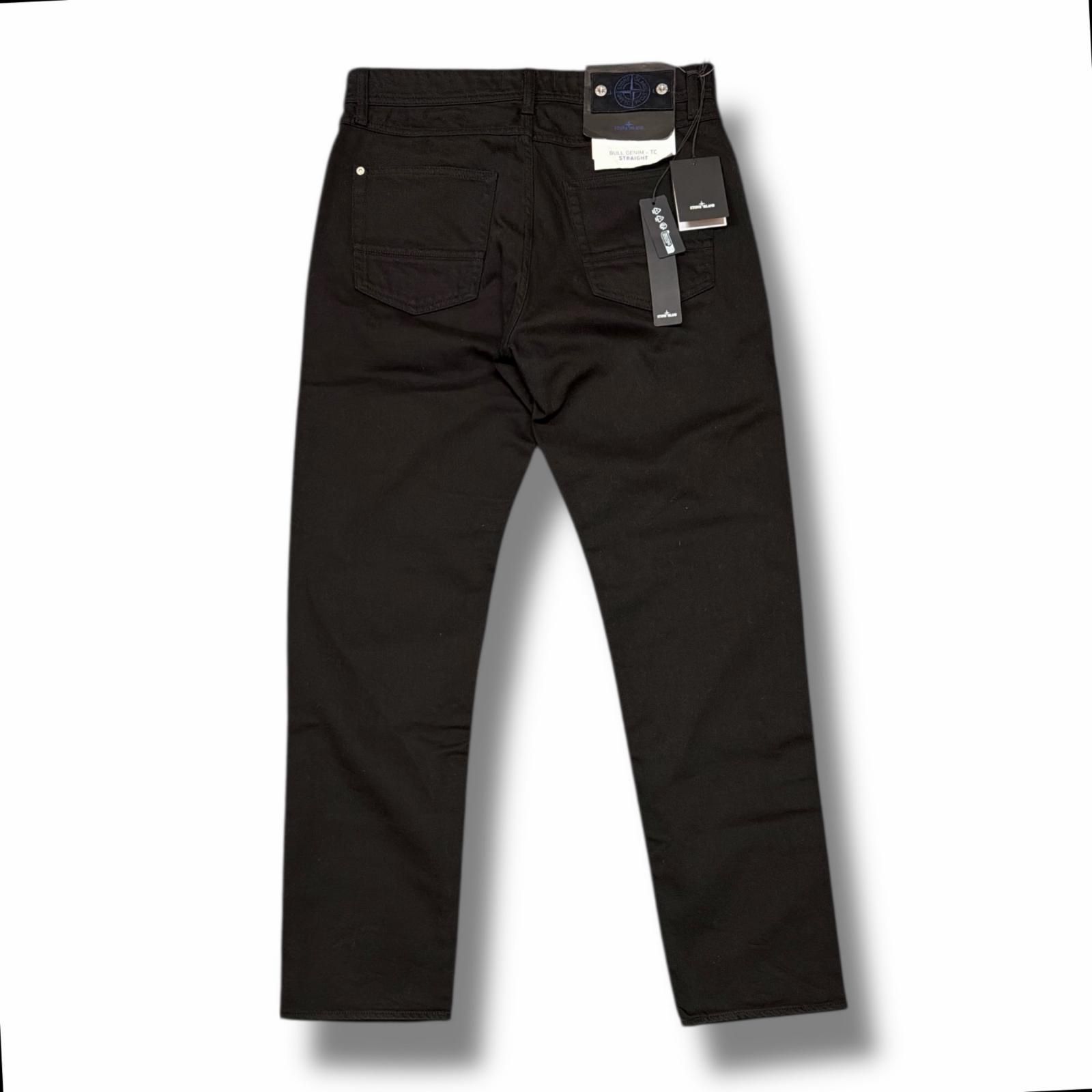 国内正規 STONE ISLAND 25AW BULL DENIM - TC Straight leg Jeans