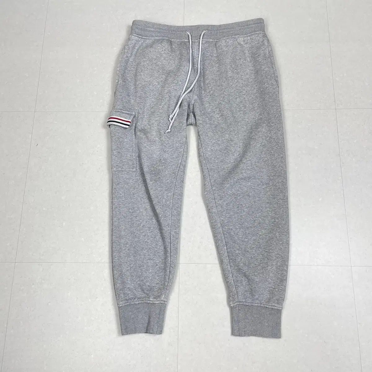 トミー ジーンズ Tommy Jeans グレー 起毛 ジョガーパンツ L トミー 