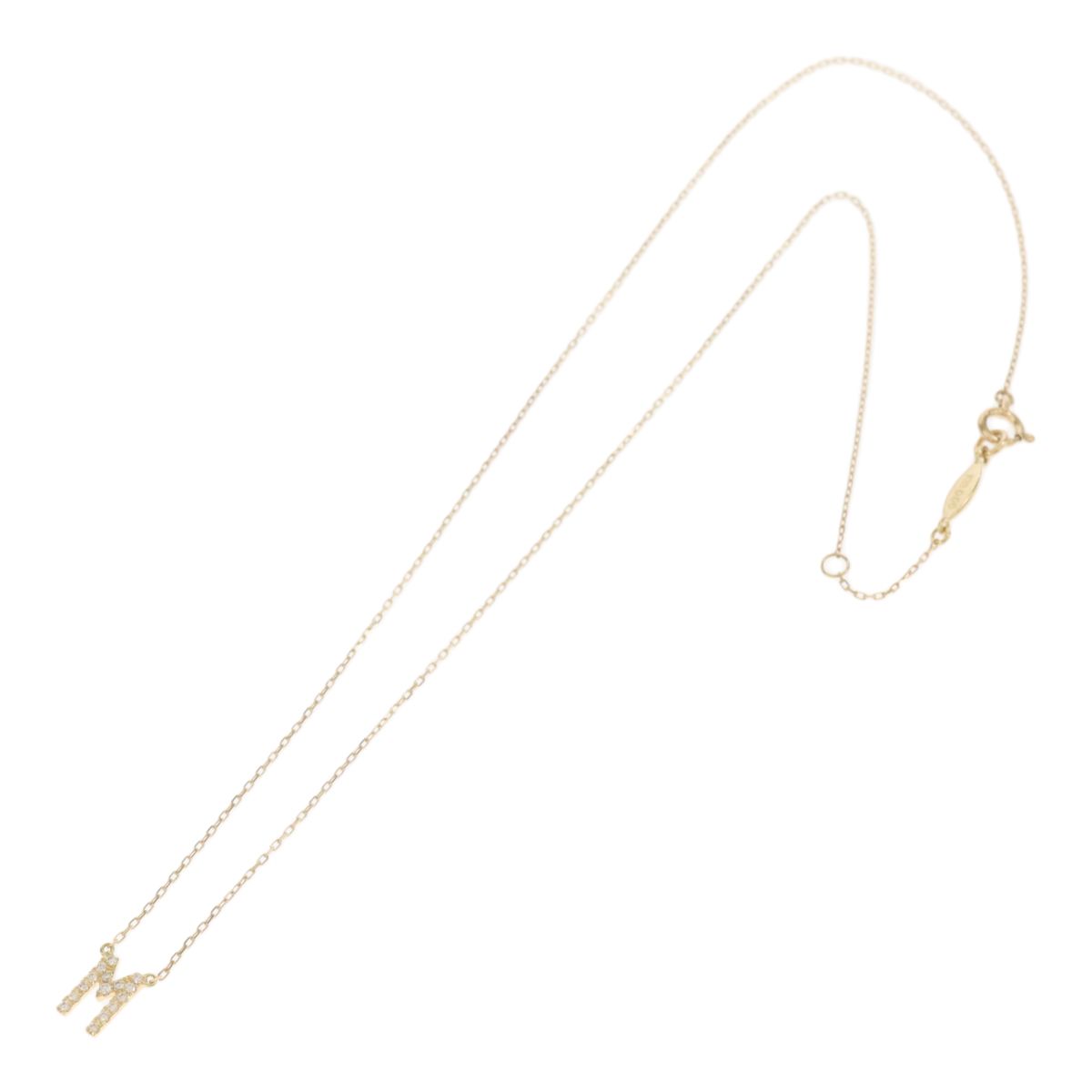 AHKAH アーカー K18YG 18金イエローゴールド ダイヤ0.16ct M 