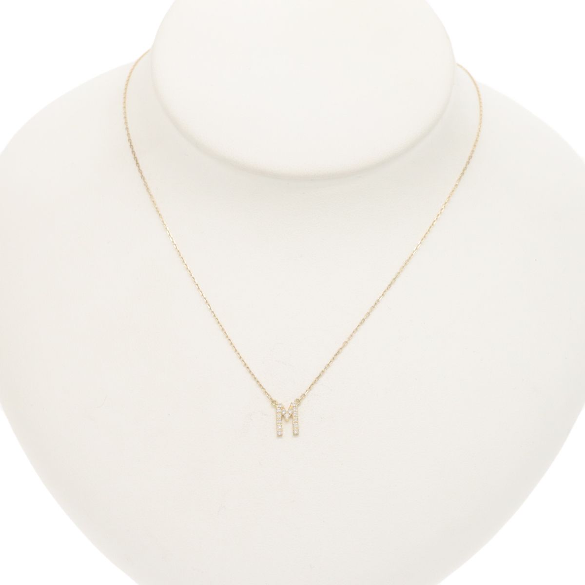 AHKAH アーカー K18YG 18金イエローゴールド ダイヤ0.16ct M 