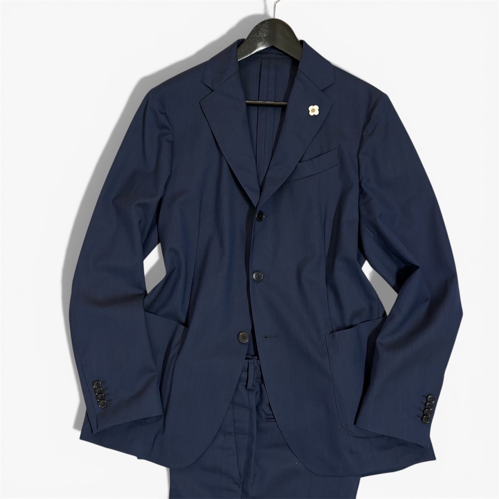 美品 LARDINI ラルディーニ 現行 EASY WEAR イージーウェア パッカブル