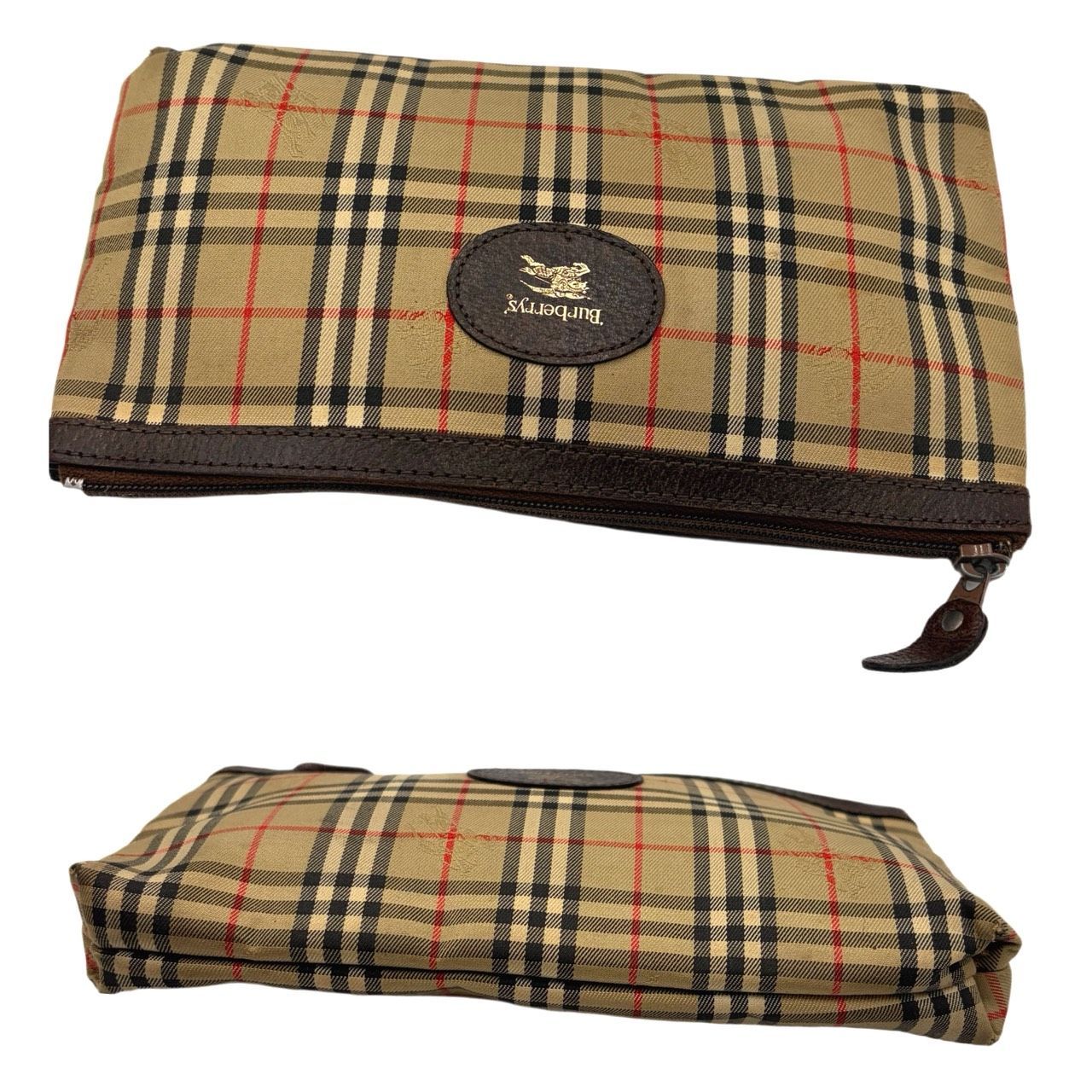 希少✤【BURBERRYS／バーバリー】ポーチ／クラッチバッグ ノバチェック