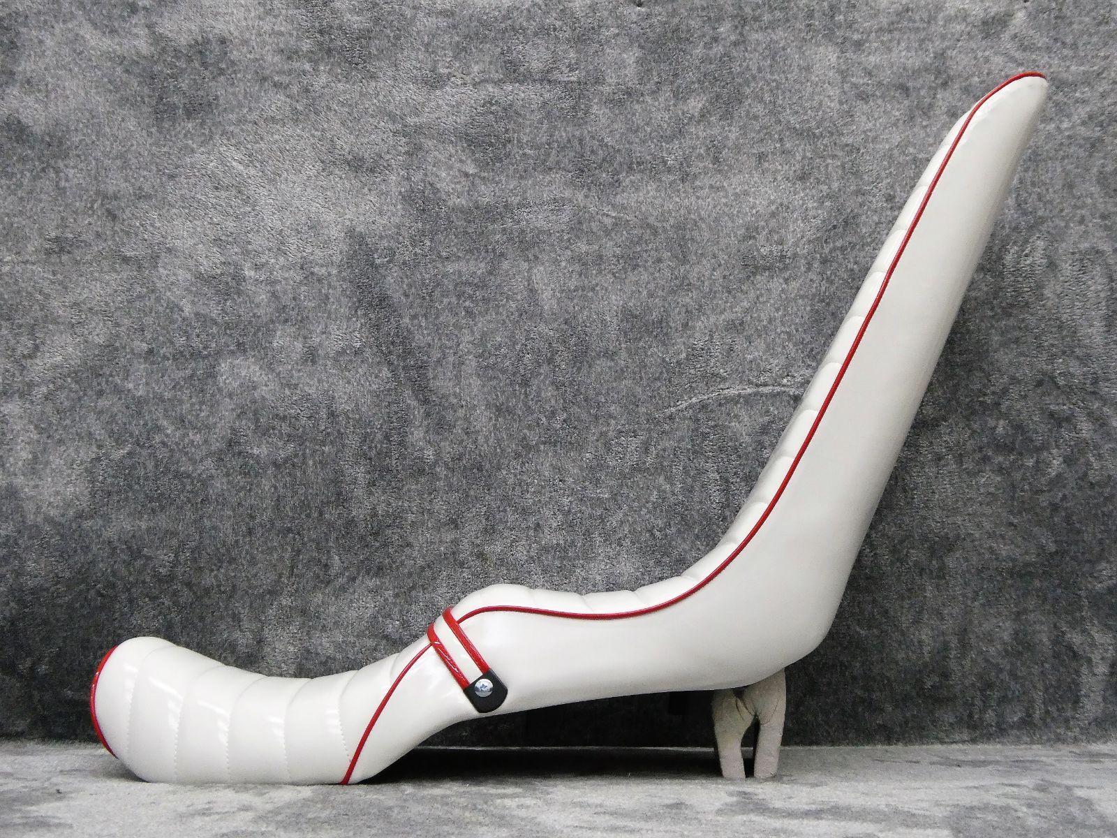 バリオス2 ZR250B 白赤エナ60cm 三段シート/Ⅱ型 後期 補強入 ホワイト