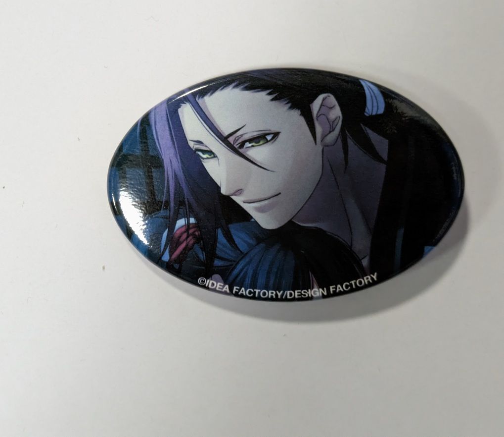 薄桜鬼 原田左之助 缶バッジ 特典 その2 一二三書房 薄桜鬼 原田左之助