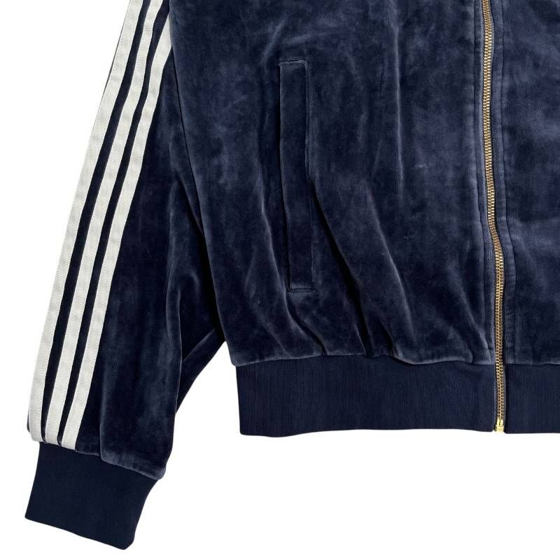 ★3634-1 adidas トラックトップ ベロア ATPモデル ネイビー L ☆3634-1 adidas トラックトップ ベロア ATPモデル ネイビー L ☆3634
