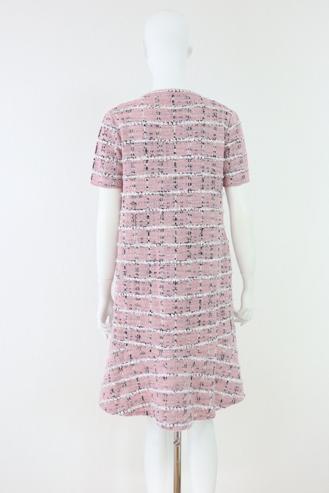 Rene ニットツイードワンピースセットアップ 6132380 6132360 ピンク