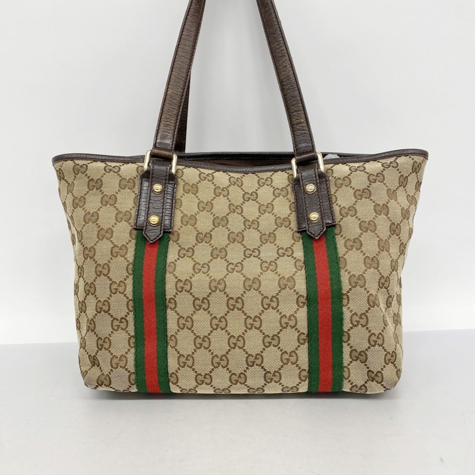 グッチ(Gucci) グッチ トートバッグ GGキャンバス シェリーライン