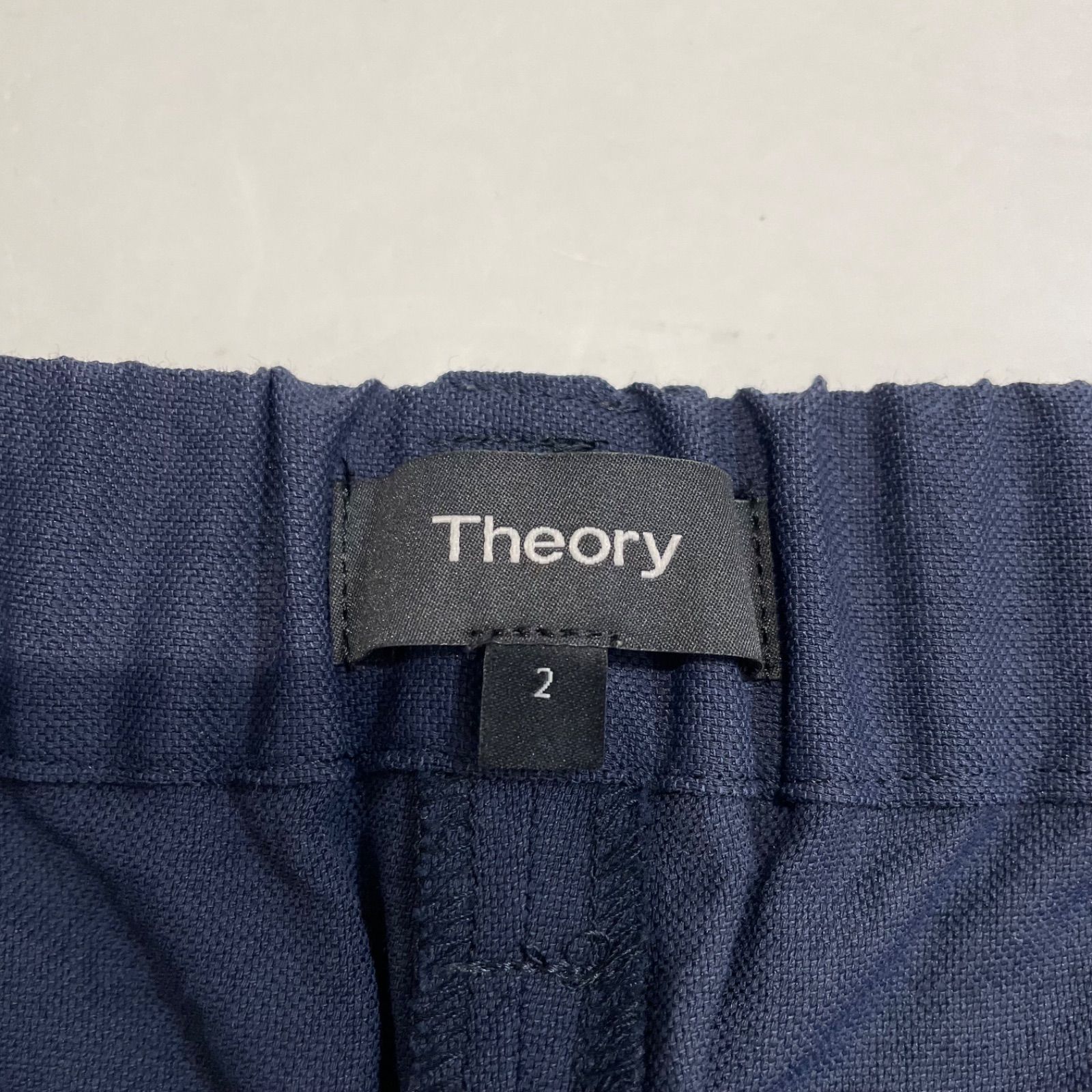 Theory セオリー リネン混ストレッチパンツ 10-9106411-880-702 綿混