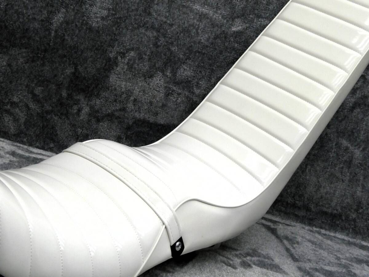 バリオス2 ZR250B 白エナ60cm 三段シート/Ⅱ型 後期 補強入WHITE 