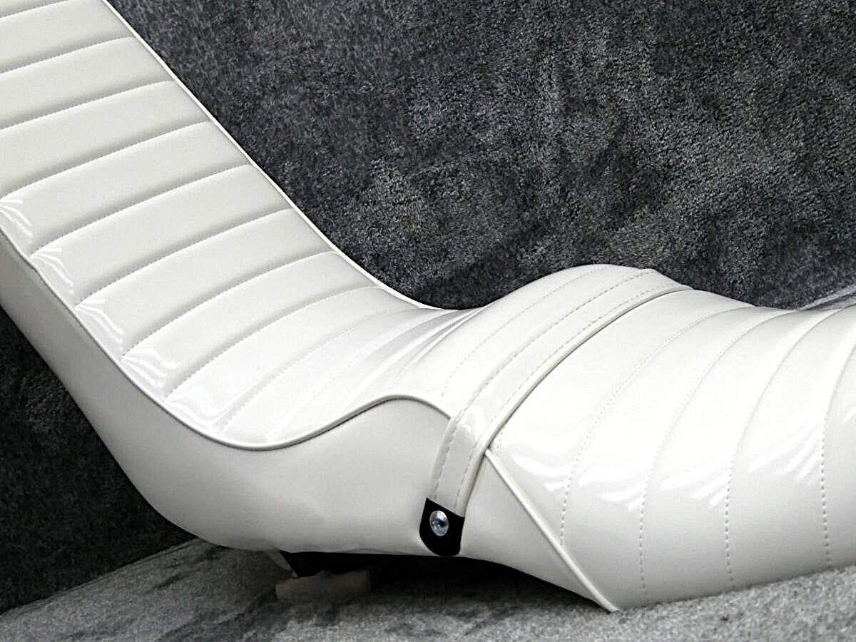 バリオス2 ZR250B 白エナ60cm 三段シート/Ⅱ型 後期 補強入WHITE