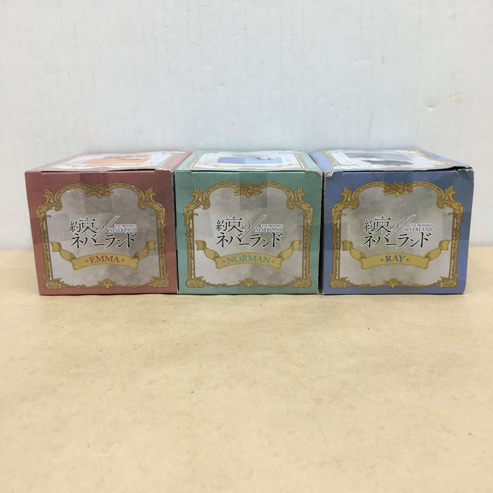 未開封 ひっかけフィギュア 約束のネバーランド エマ ノーマン レイ 全