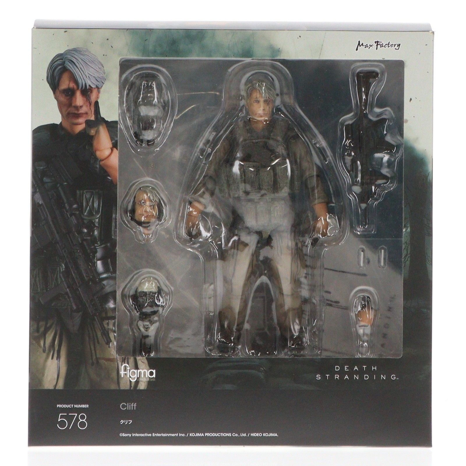 【装備破損有】 figma DEATH STRANDING クリフ 578 装備破損有】 figma DEATH STRANDING クリフ 578 装備破損有】 figma