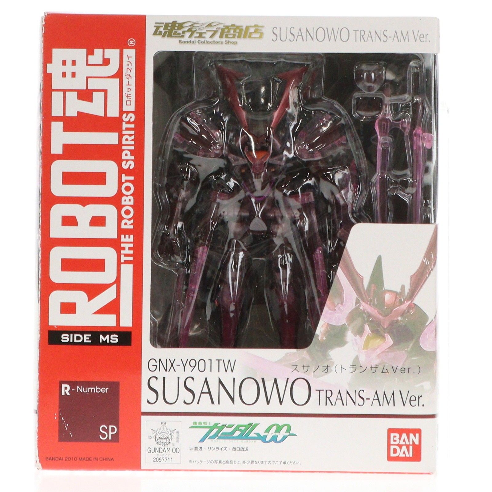 魂ウェブ商店限定 ROBOT魂(SIDE MS) スサノオ(トランザムVer.) 機動 