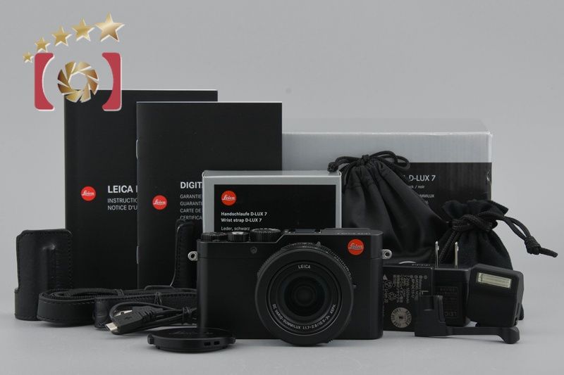 Leica ライカ 【中古】Leica ライカ D-LUX 7 ブラック コンパクト