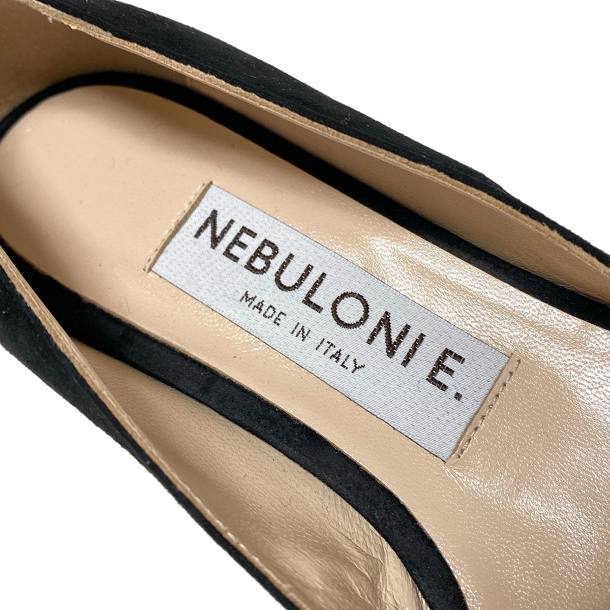 NEBULONI E.(ネブローニ) フラットシューズ 37 レディース 黒 - メルカリ