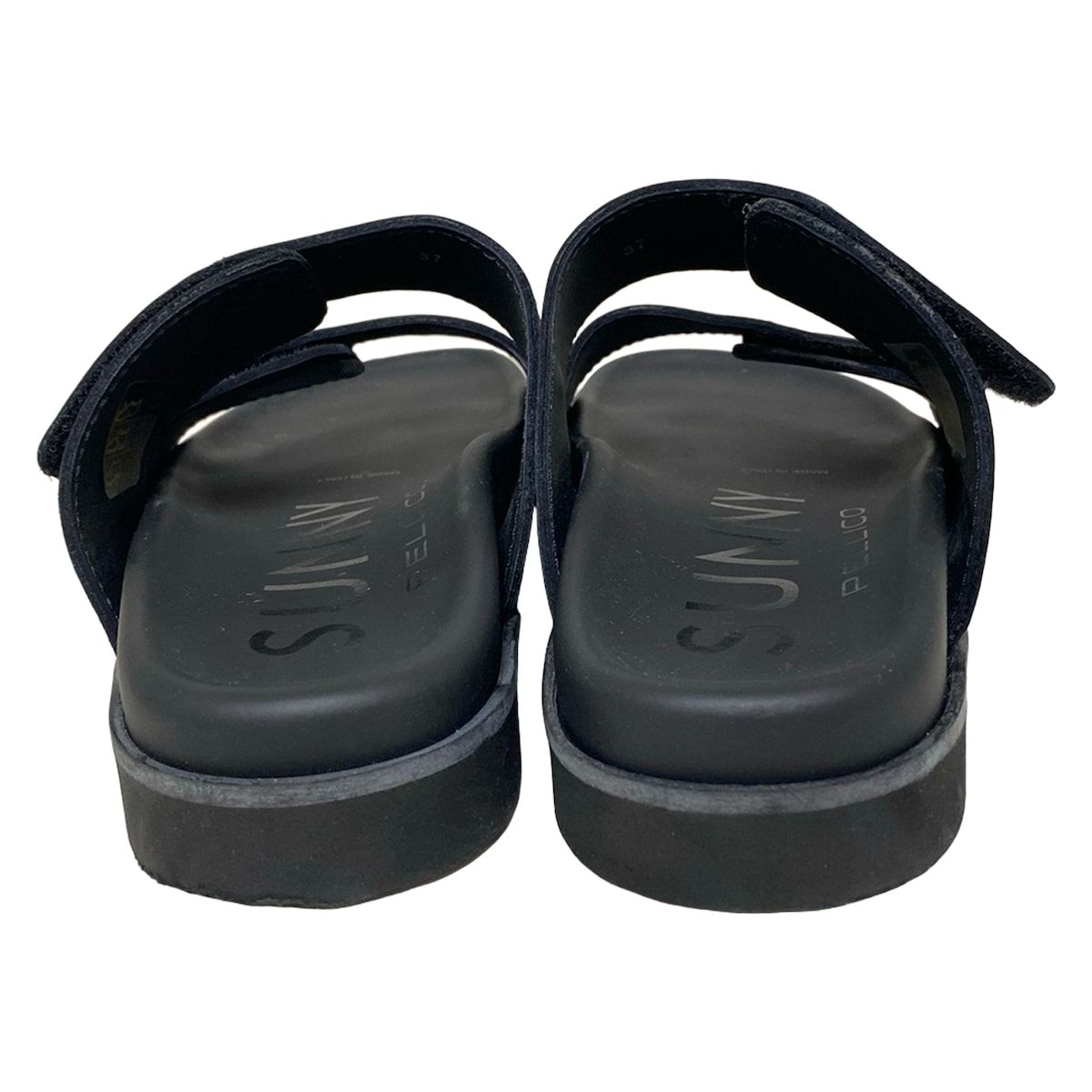 PELLICO(ペリーコ) サンダル 37 レディース 黒 SUNNY レザー - メルカリ