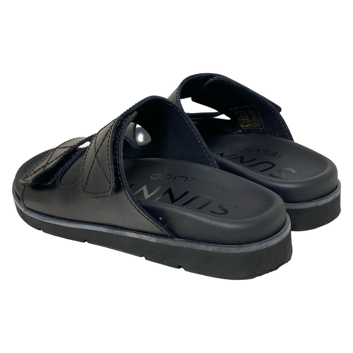 PELLICO(ペリーコ) サンダル 37 レディース 黒 SUNNY レザー - メルカリ